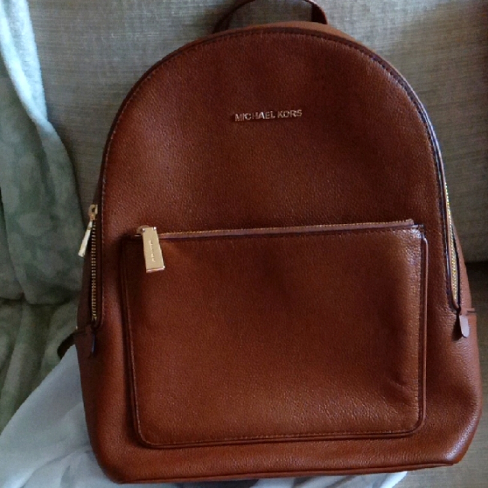 Michael Kors Leather Backpack